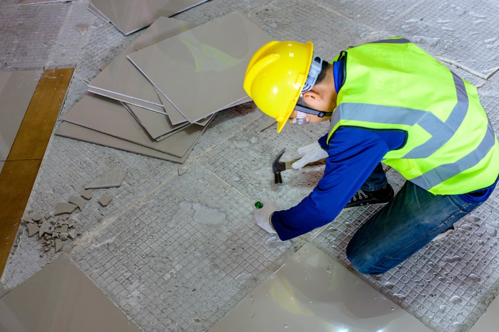 Image illustrating the best tile replacement services by HBS