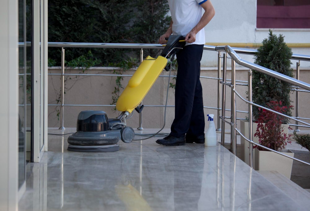 Image illustrating The best professional Floor Buffing Services by HBS