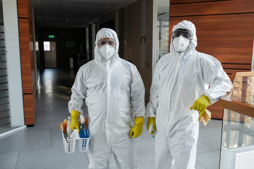 Image illustrating professional commercial cleaning by HBS