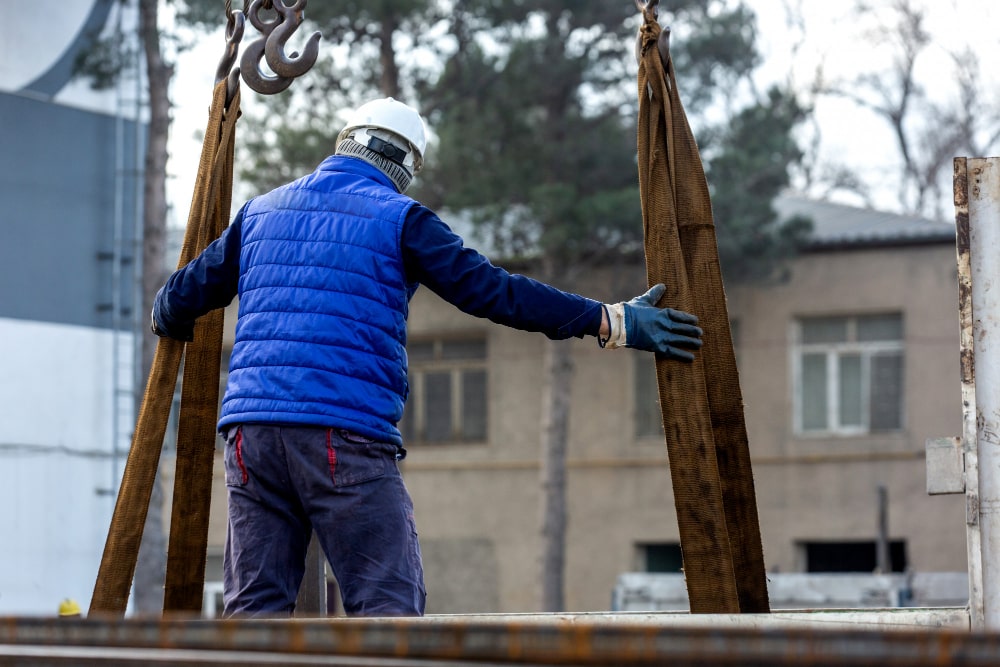 Image illustrating certified winter Building Maintenance worker in New York