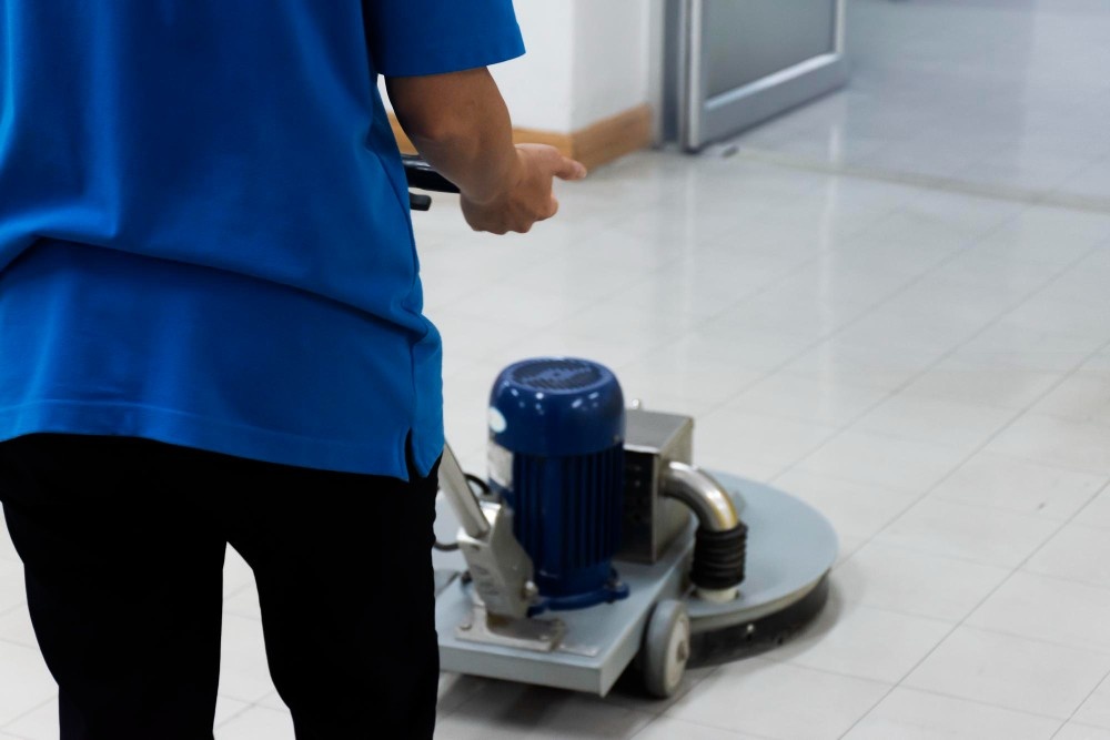 Image illustrating professional and affordable floor buffing services in New York